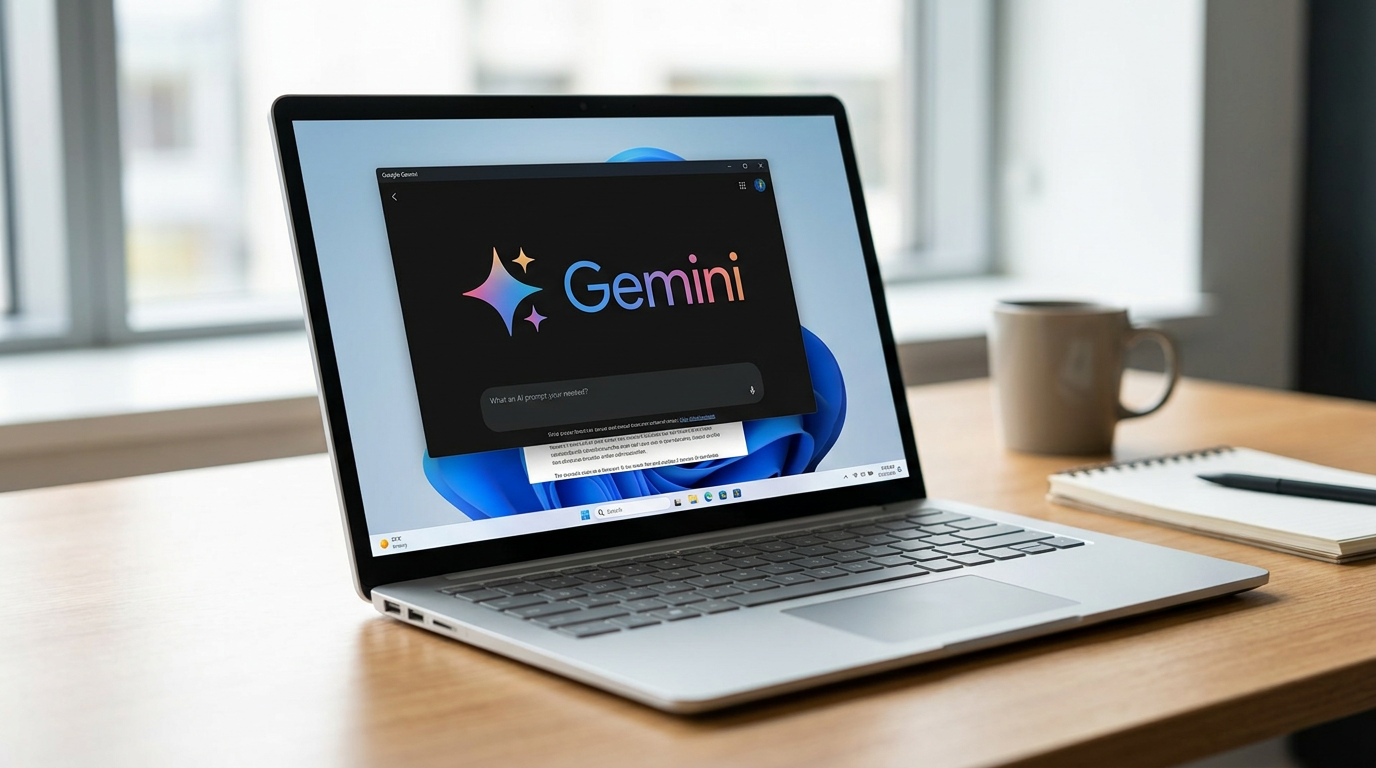 Google’dan Masaüstü Hamlesi: Gemini Windows Uygulaması Yayınlandı