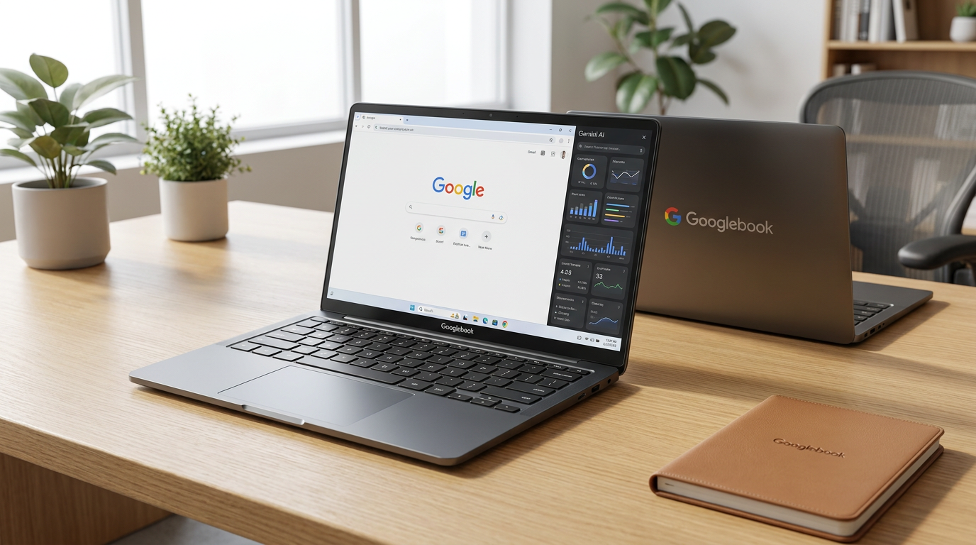 Google'dan Yapay Zeka Odaklı Yeni Donanım Serisi: Googlebook
