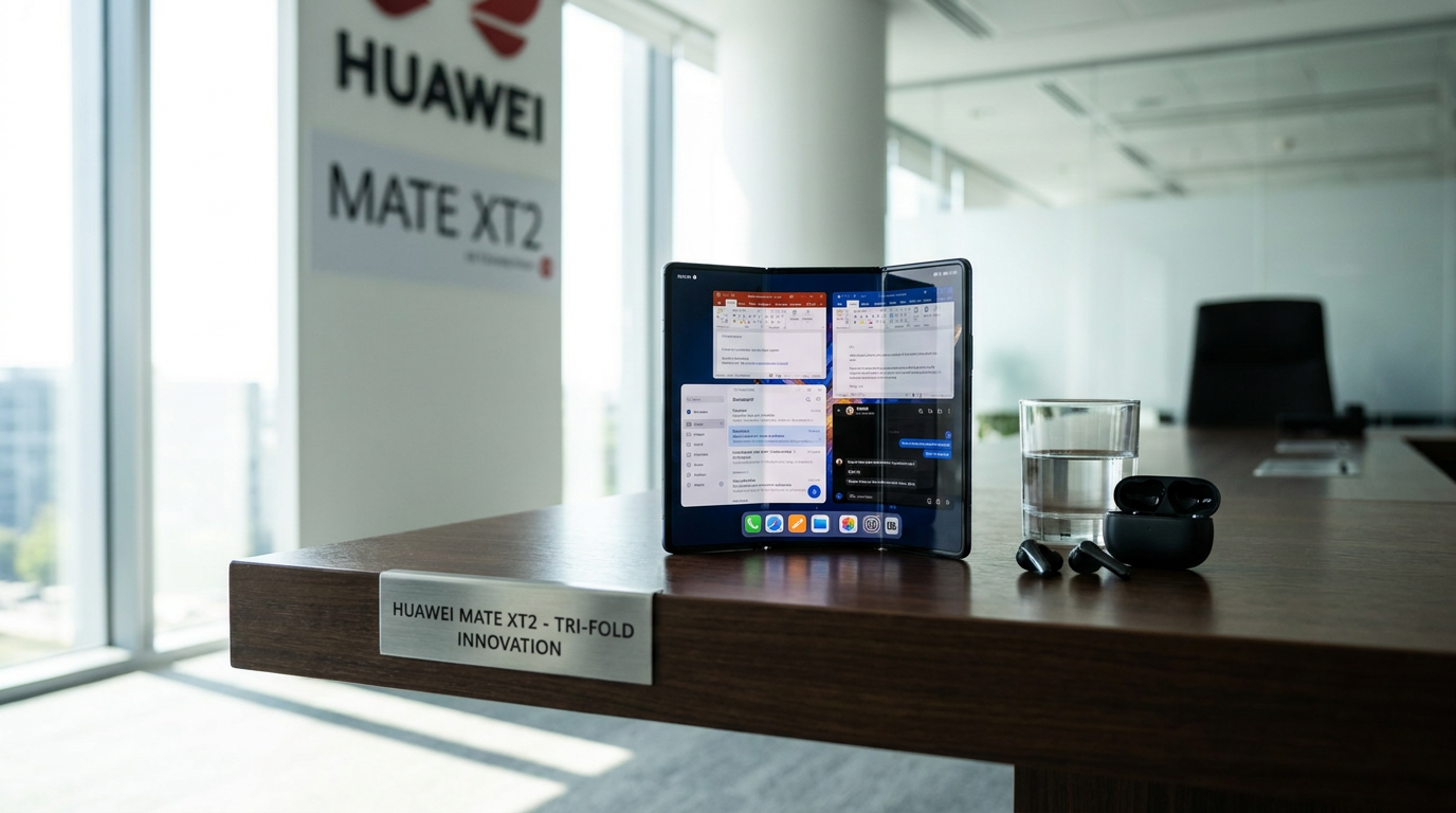 Huawei Tri-Fold Akıllı Telefonu Mate XT2'yi Tanıttı: Katlanabilir Pazarda Yeni Dönem