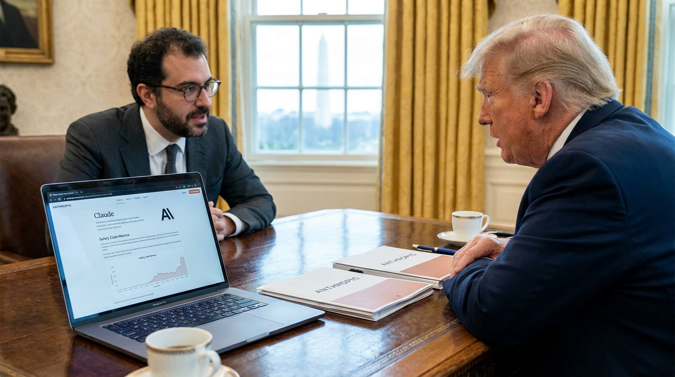 Yapay Zekada Güvenlik mi Rekabet mi? Trump ve Anthropic CEO’su Amodei Beyaz Saray’da Karşı Karşıya Geldi