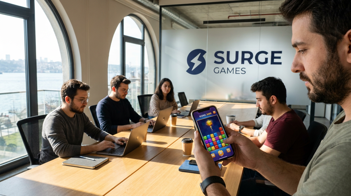 Yapay Zeka Odaklı Oyun Stüdyosu Surge Games 3 Milyon Dolar Yatırım Aldı